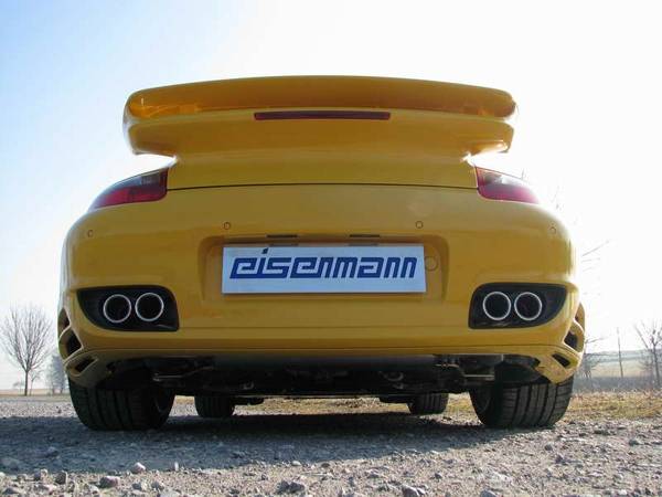 Escape Eisenmann performance Porsche 997 Turbo