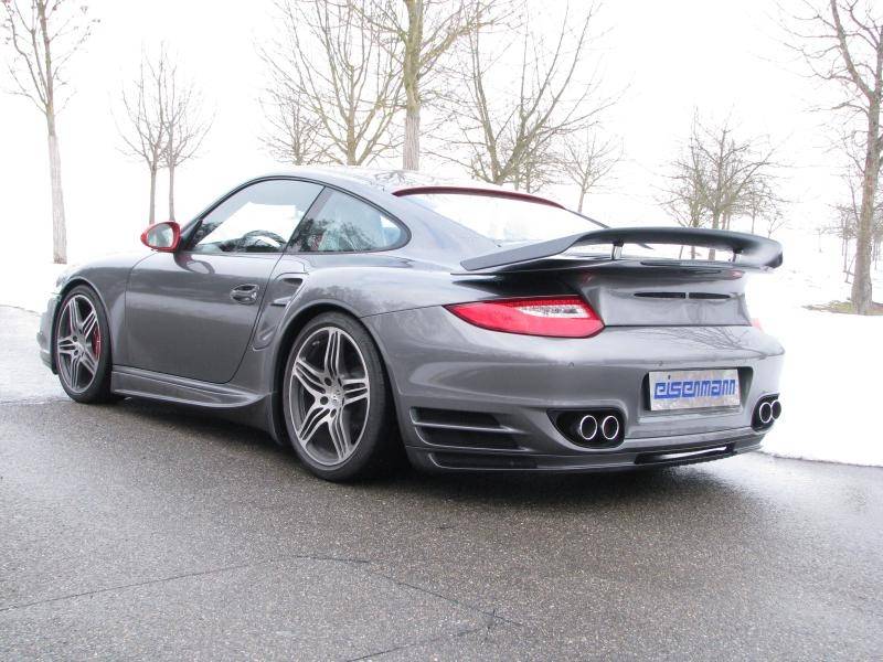 Escape Eisenmann performance Porsche 997 Turbo Restyling