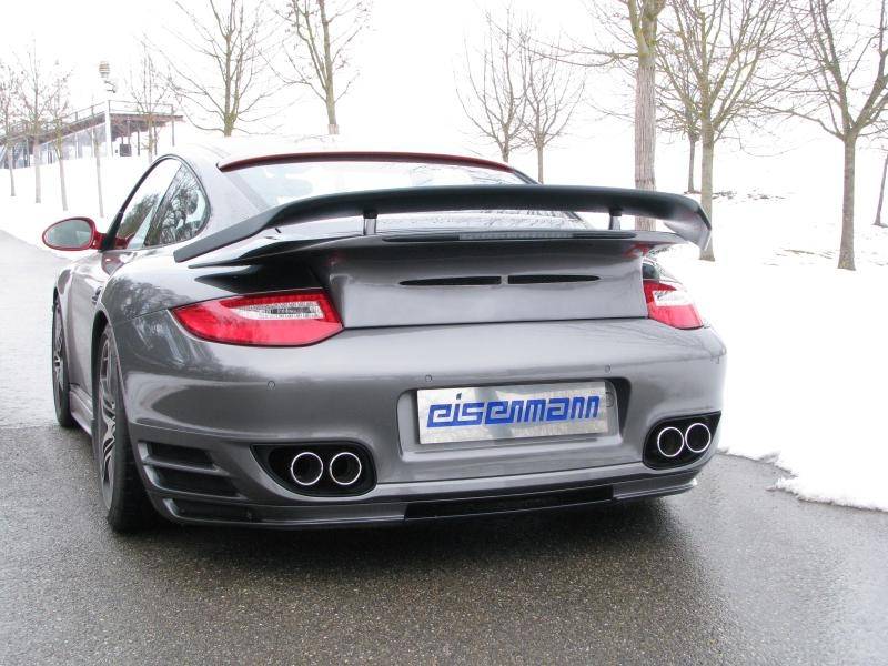 Escape Eisenmann performance Porsche 997 Turbo Restyling