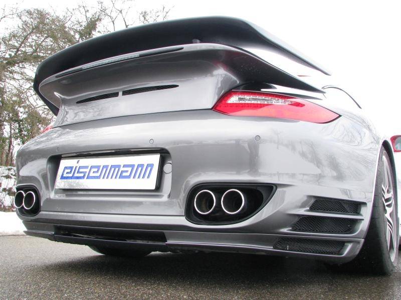 Escape Eisenmann performance Porsche 997 Turbo Restyling