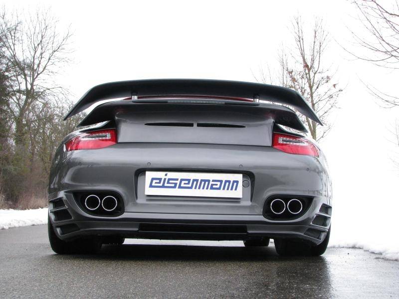 Escape Eisenmann performance Porsche 997 Turbo Restyling