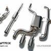 Escape Armytrix SS. Inox. Valvetronic Volkswagen Golf VI GTI