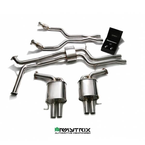 Escape Armytrix SS. Inox. Valvetronic Audi RS6 y RS7 C7