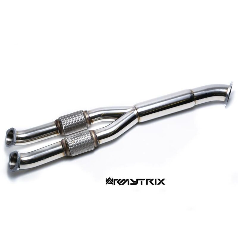 Escape Armytrix SS. Inox. Valvetronic Nissan GT-R R35