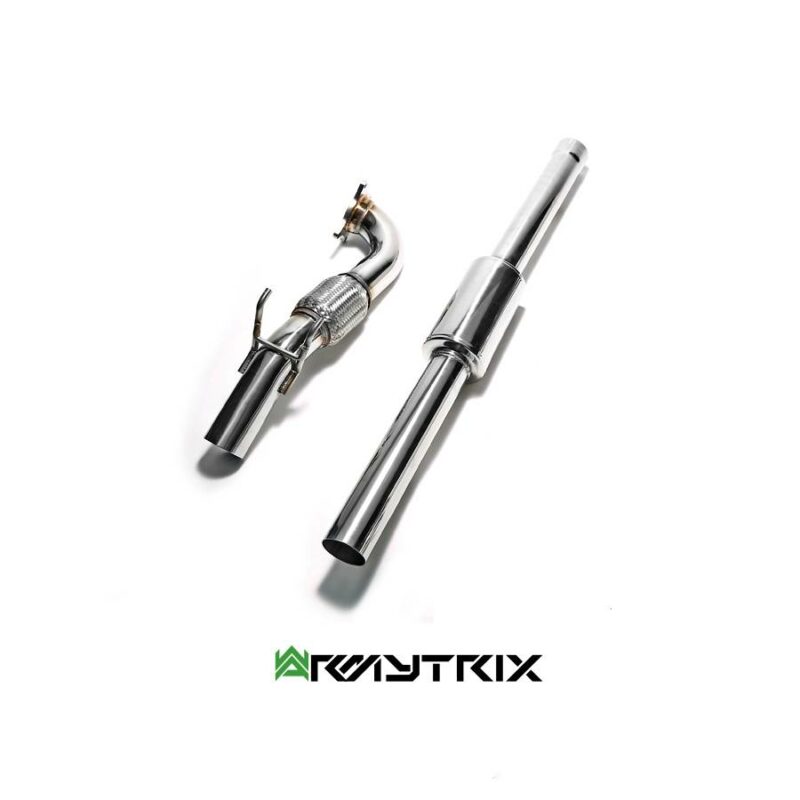 Escape Armytrix SS. Inox. Valvetronic Volkswagen Scirocco R