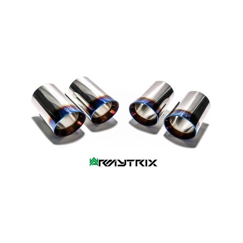 Escape Armytrix SS. Inox. Valvetronic Audi A4 B9 4WD