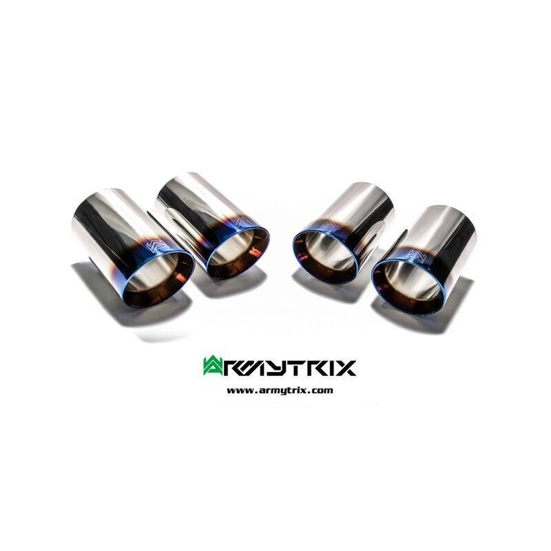 Escape Armytrix SS. Inox. Valvetronic BMW Serie 5 G30 G31 550i