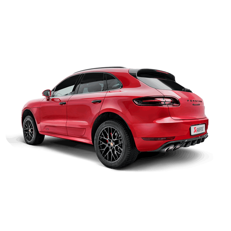 Akrapovic Evolution Line para Porsche Macan GTS, TURBO y S