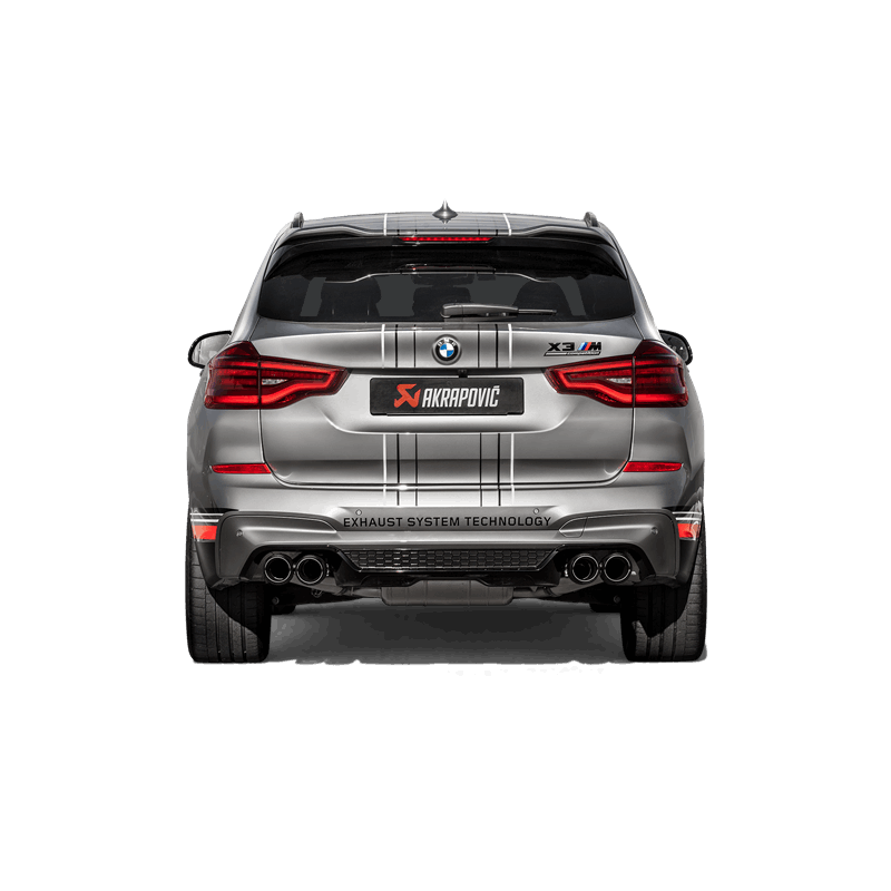 Escape Akrapovic Slip On Titanio BMW X3M F97 OPF GPF