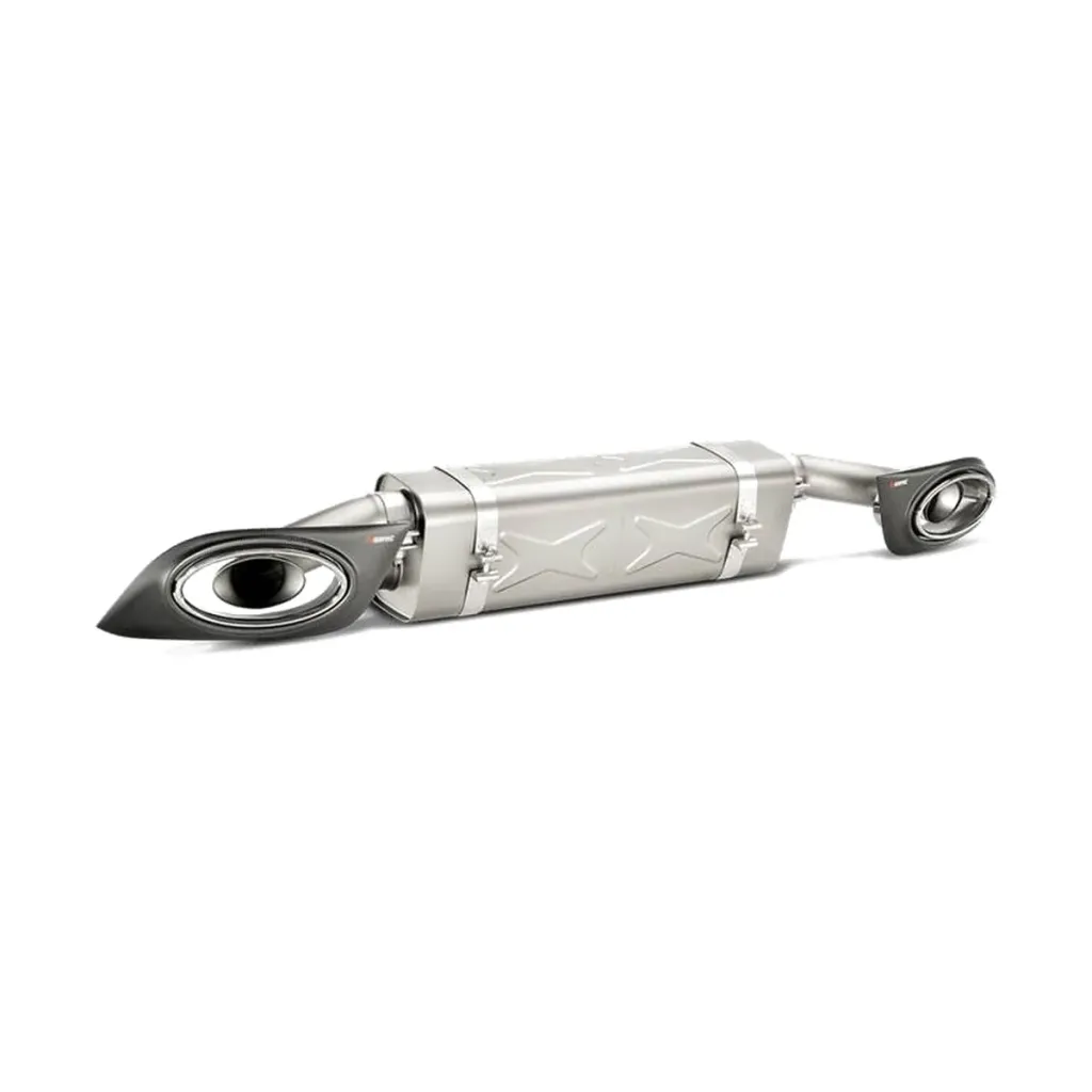 Akrapovic Slip On Titanium Exhaust for Porsche 991 Turbo and Turbo S