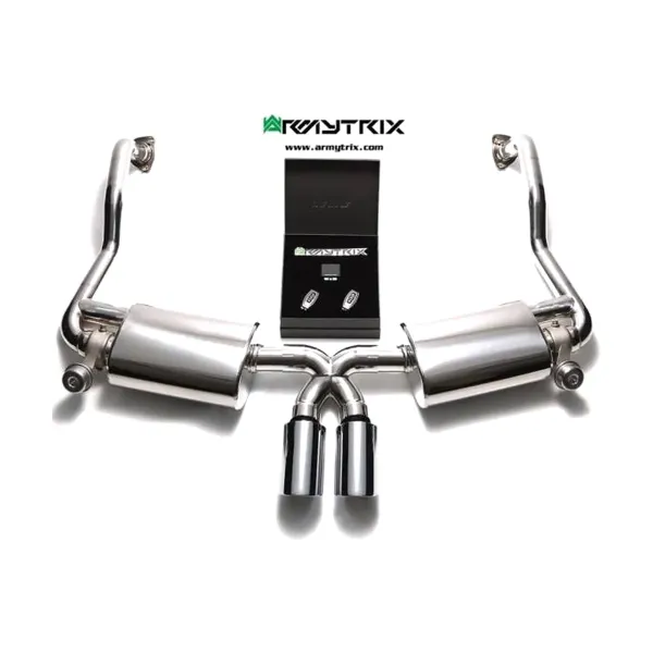 Escape Armytrix SS. Inox. Valvetronic Porsche Cayman Boxter 987 MK2