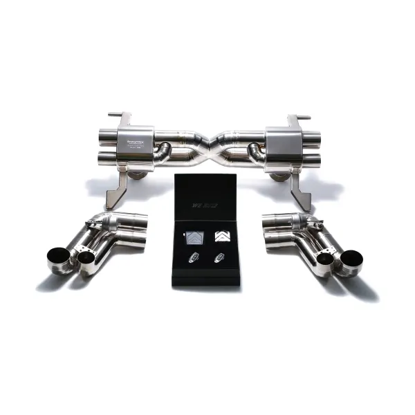 Escape Armytrix SS. Inox. Valvetronic Audi R8 V8