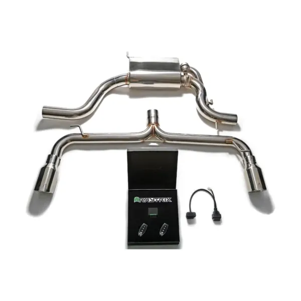 Escape Armytrix SS. Inox. Valvetronic Volkswagen Scirocco R