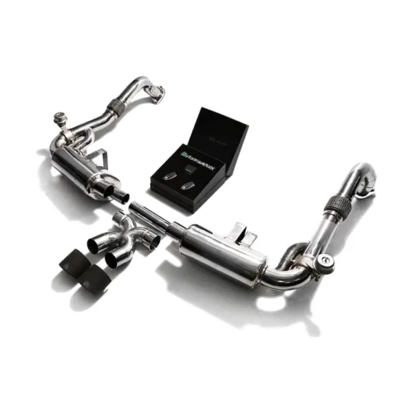 Escape Armytrix SS. Inox. Valvetronic Porsche Boxster y Cayman 718