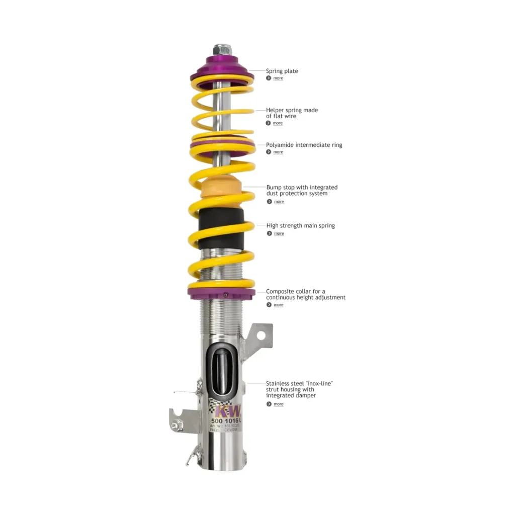 KW Variant 3 Coilover Kit for BMW X6 M F16