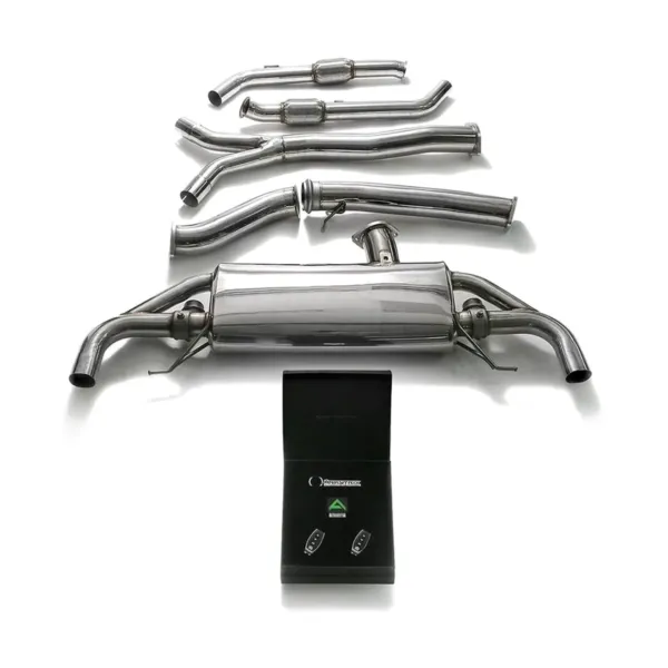 Escape Armytrix SS. Inox. Valvetronic Mercedes Benz GLC y 43AMG