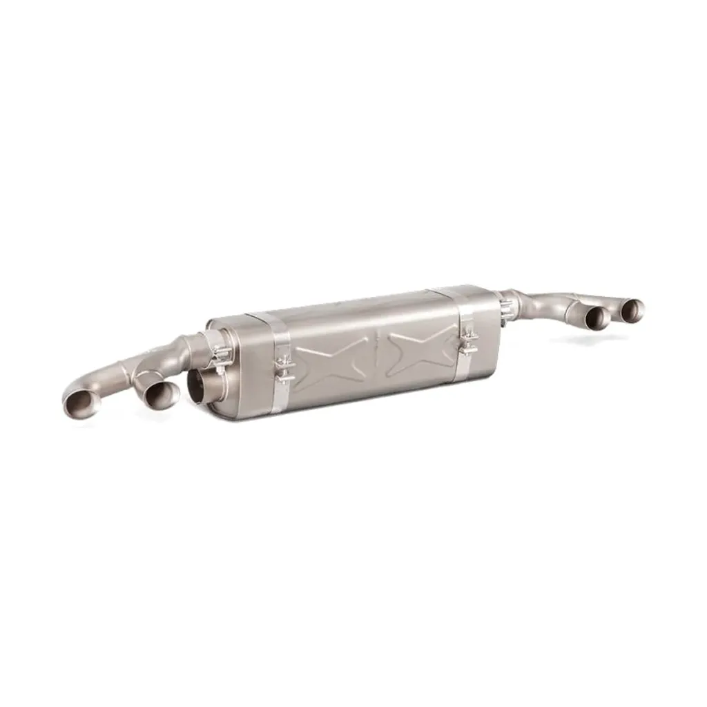 Akrapovic Slip On Titanium Exhaust for Porsche 991.2 Turbo and Turbo S