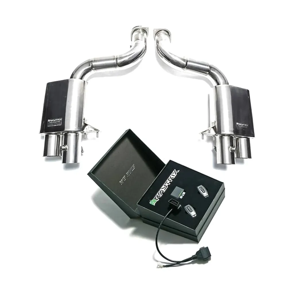 Armytrix TI. Titanium Valvetronic Exhaust for Ferrari 599 GTB GTO