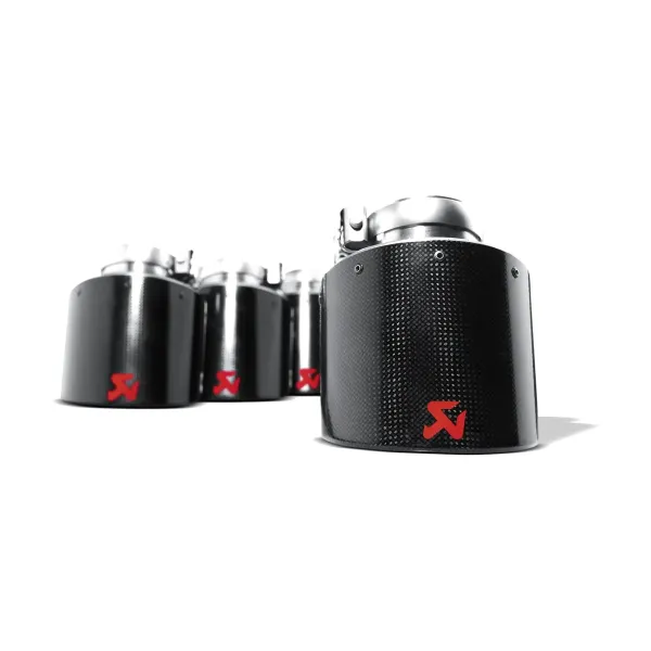 Akrapovič Carbon, Ø 125 mm Tailpipes for Chevrolet Corvette C6 Z06