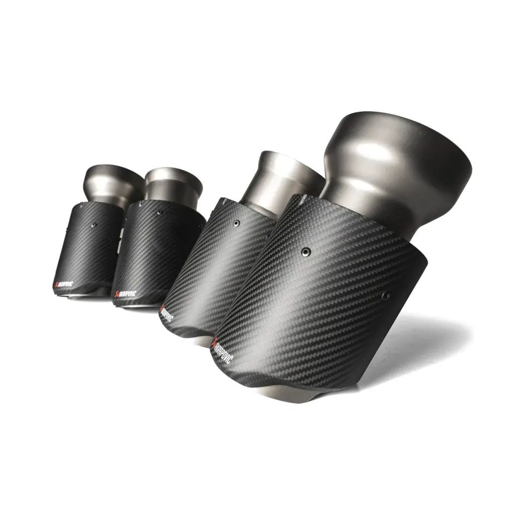 Colas de escape Akrapovič de carbono para BMW X3 M F97 (TP-CT/60)