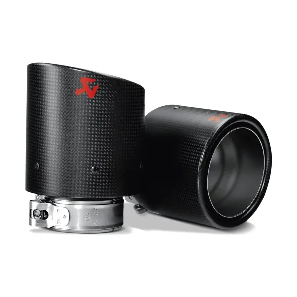Akrapovič Carbon Tailpipes for Volkswagen Golf