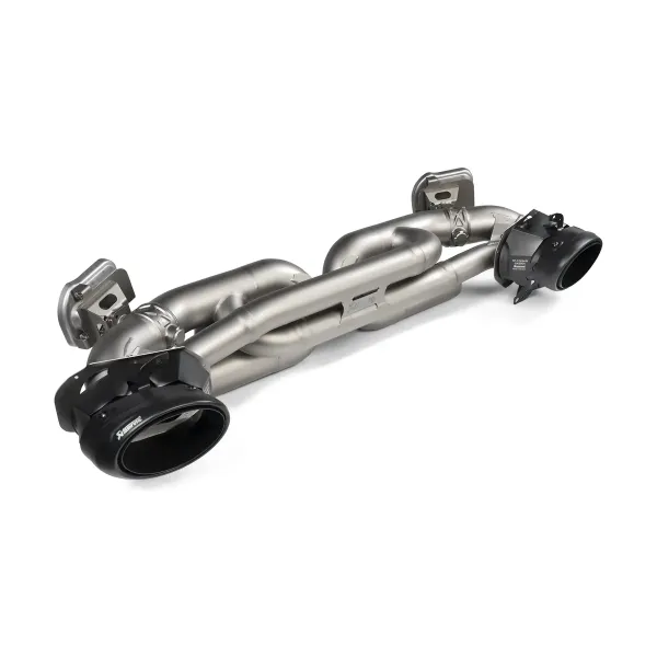 Colas de escape Akrapovič de titanio para Porsche 911 991 Turbo