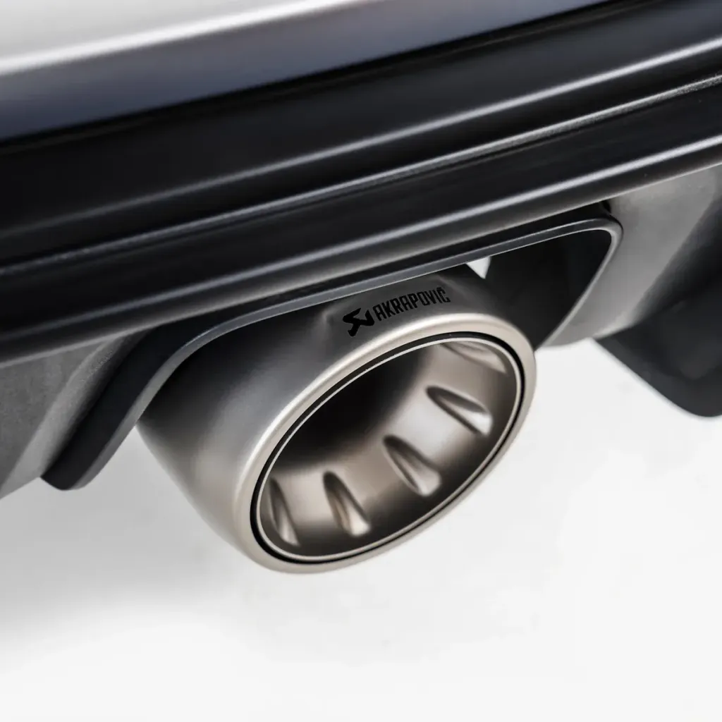 Colas de escape Akrapovič de titanio para Porsche Boxster 718 GTS