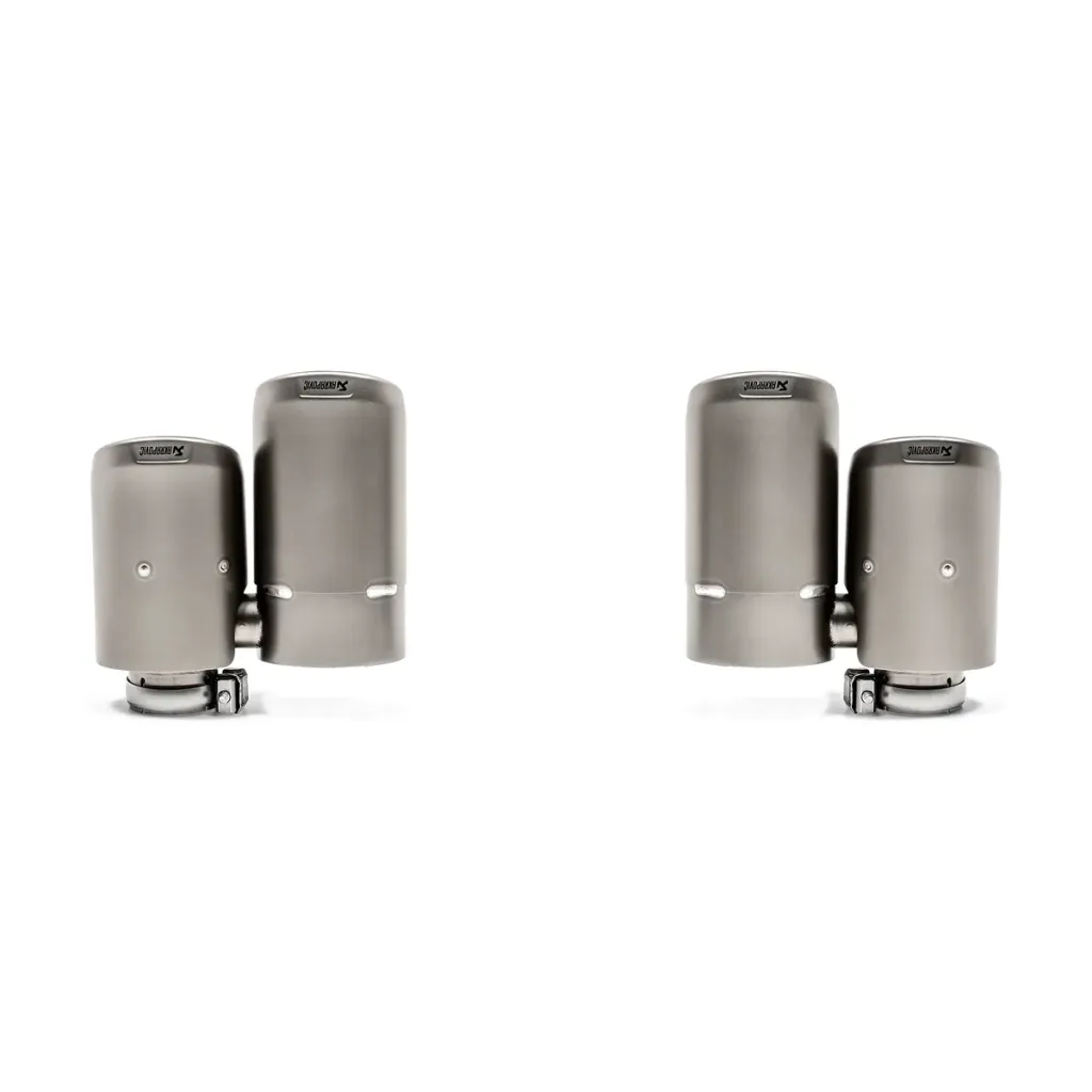 Colas de escape Akrapovič de titanio para Porsche Panamera 971