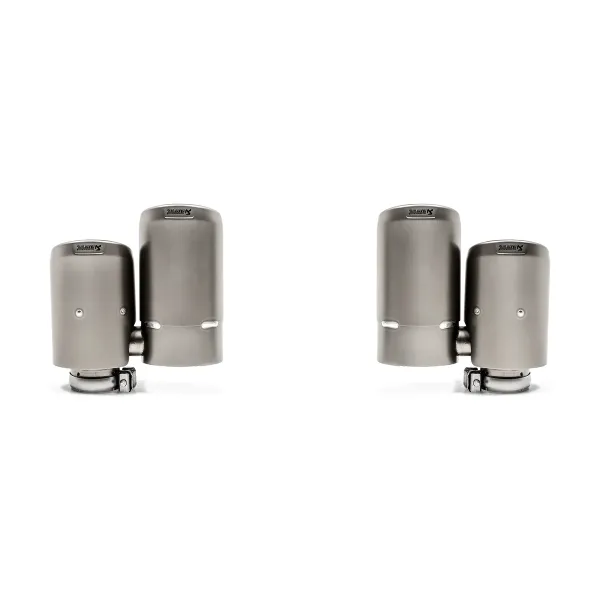 Colas de escape Akrapovič de titanio para Porsche Panamera 971