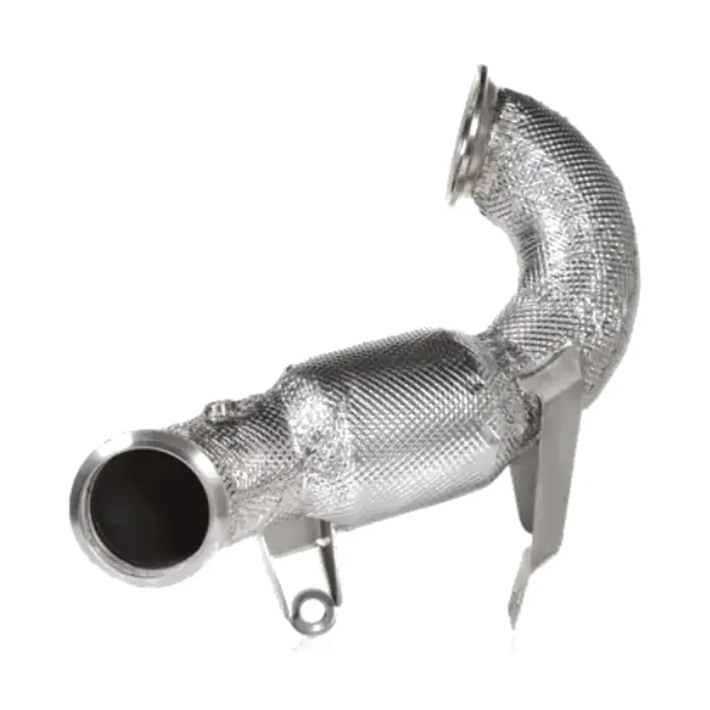 Downpipe con catalizador Akrapovič de acero inoxidable para Mercedes-Benz A W177 AMG