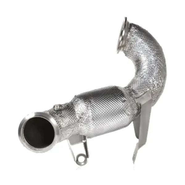 Downpipe with Akrapovič Stainless Steel Catalytic Converter for Mercedes-Benz A W177 AMG