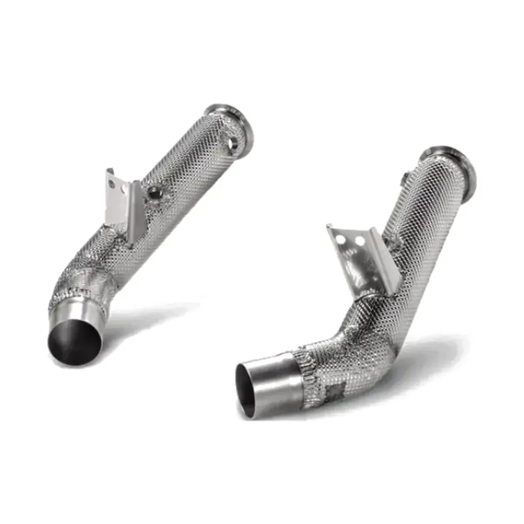 Downpipe Set w/o Cat Akrapovič de acero inoxidable para Alfa Romeo Giulia 952