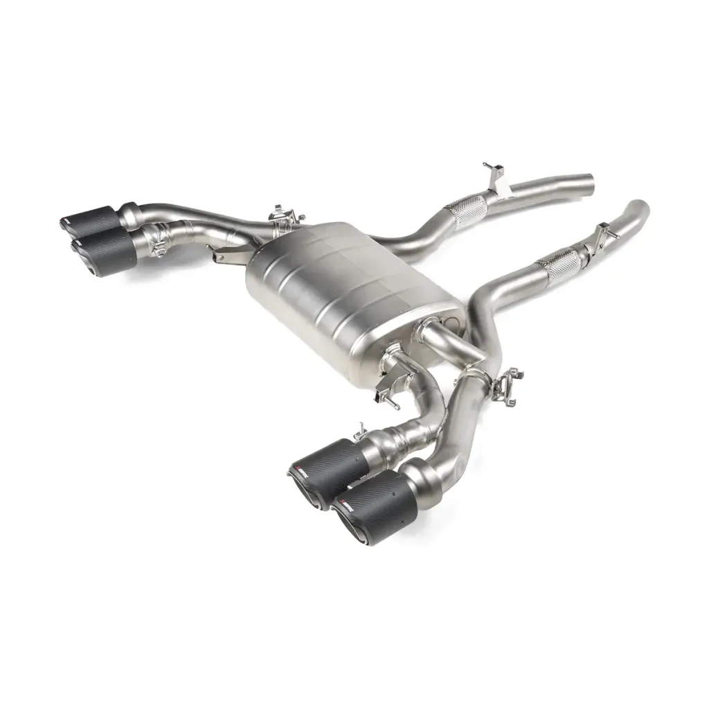 Akrapovic Slip On Titanium Exhaust for BMW X3M F97 OPF GPF
