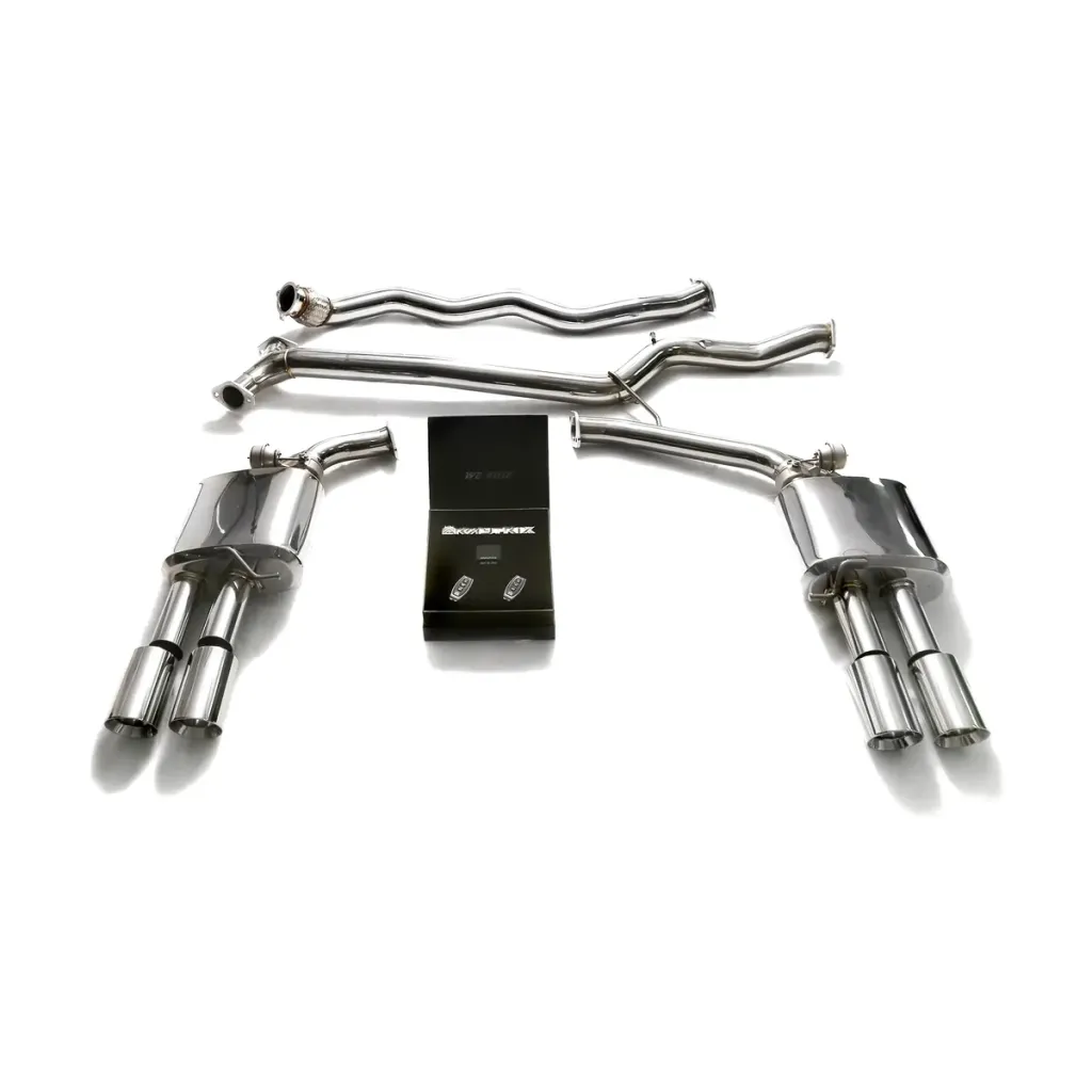Escape Armytrix SS. Inox. Valvetronic Audi S4 y S5 B8
