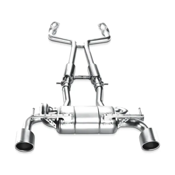 Escape Evolution Line Akrapovič de acero inoxidable para Nissan 370Z