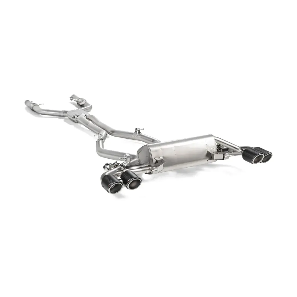 Escape Evolution Line Akrapovič de titanio para Alfa Romeo Giulia 952