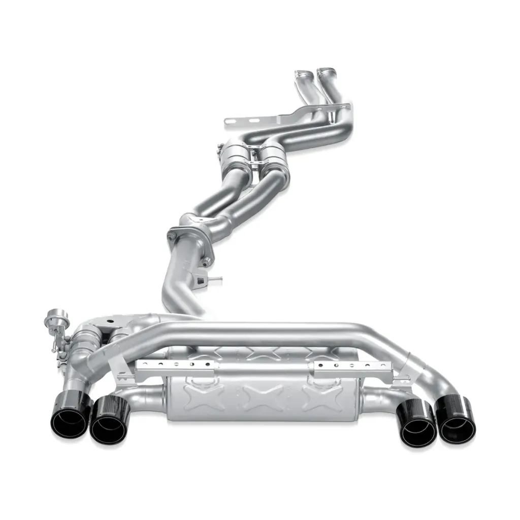 Escape Evolution Line Akrapovič de titanio para BMW 1M E82