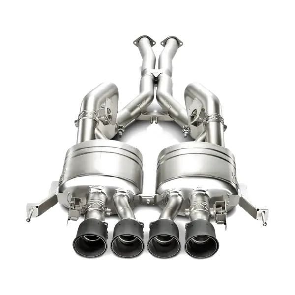 Escape Evolution Line Akrapovič de titanio para Chevrolet Corvette C7 Stingray