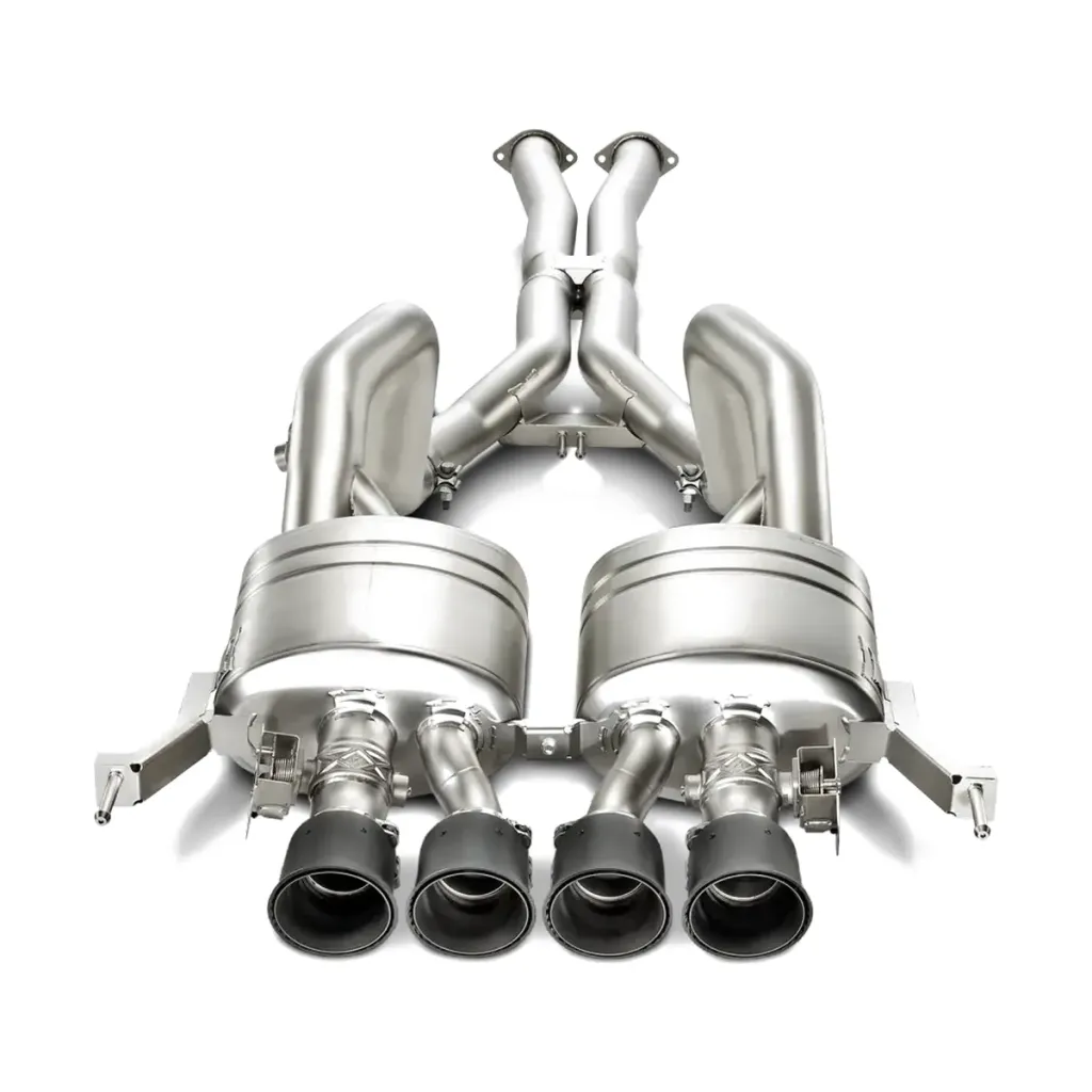 Escape Evolution Line Akrapovič de titanio para Chevrolet Corvette C7 Stingray (S-CO/TI/2)