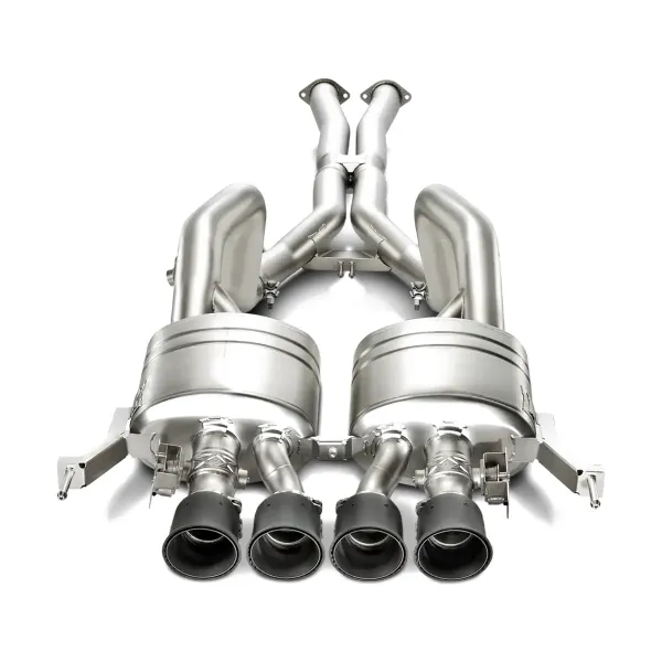 Escape Evolution Line Akrapovič de titanio para Chevrolet Corvette C7 Stingray (S-CO/TI/2)