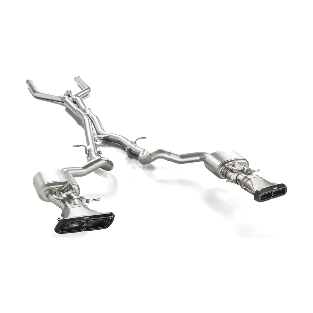 Escape Evolution Line Akrapovič de titanio para Mercedes-Benz E W213/S213/C238/A238 AMG