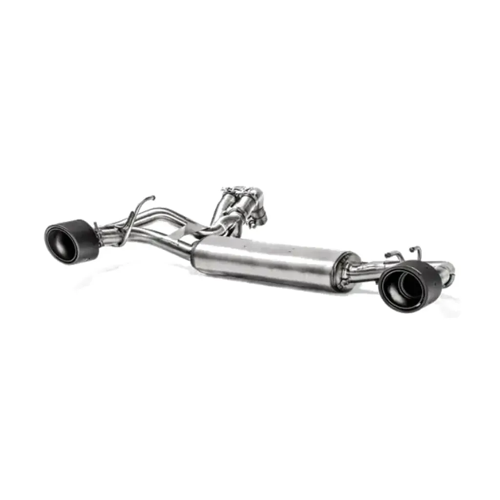 Escape Slip-On Line Akrapovič de acero inoxidable para Alfa Romeo Giulia 952