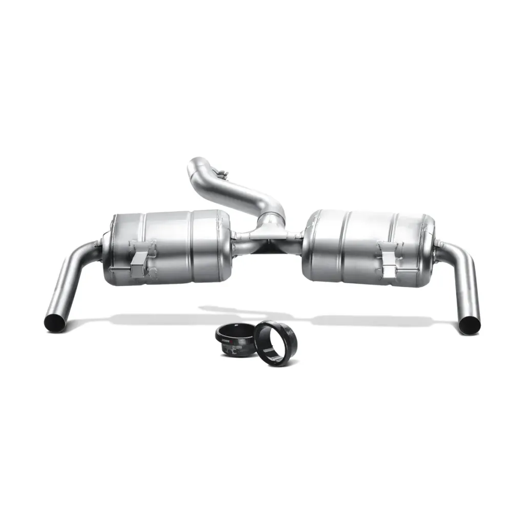 Escape Slip-On Line Akrapovič de acero inoxidable para Renault Clio RS