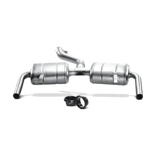 Escape Slip-On Line Akrapovič de acero inoxidable para Renault Clio RS