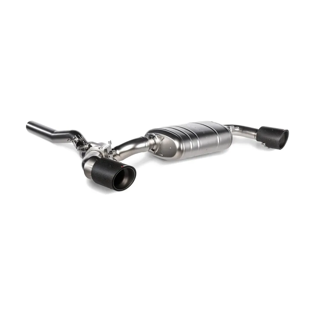 Escape Slip-On Line Akrapovič de titanio para BMW 1 Serie F40