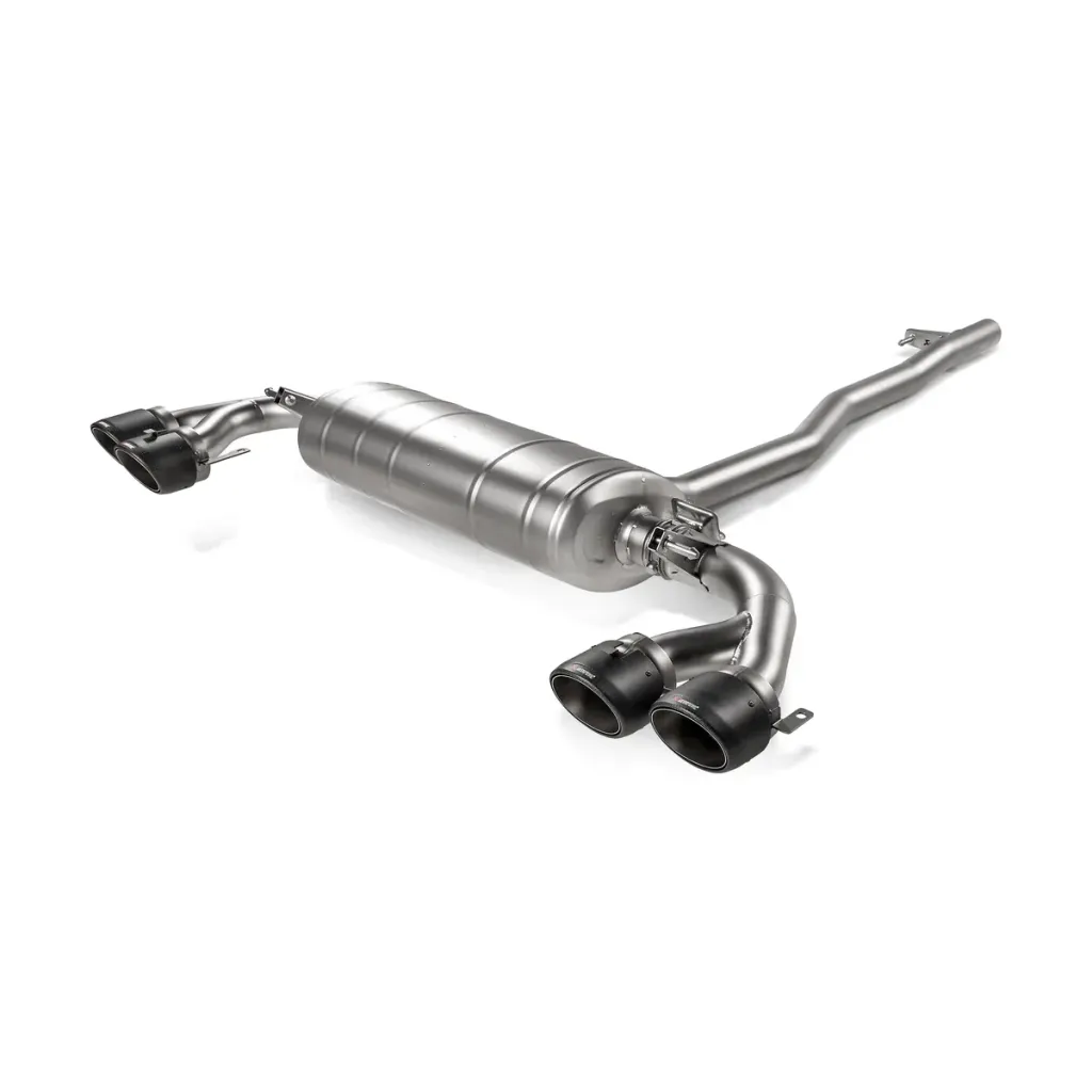 Escape Slip-On Line Akrapovič de titanio para Mercedes-Benz CLA C118 AMG