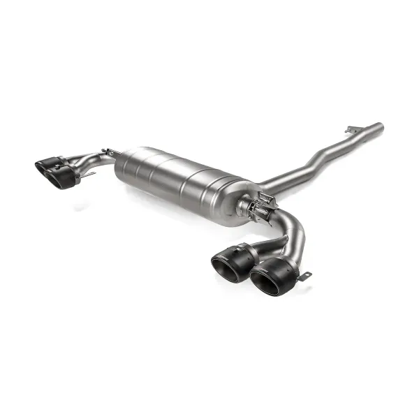 Escape Slip-On Line Akrapovič de titanio para Mercedes-Benz CLA C118 AMG