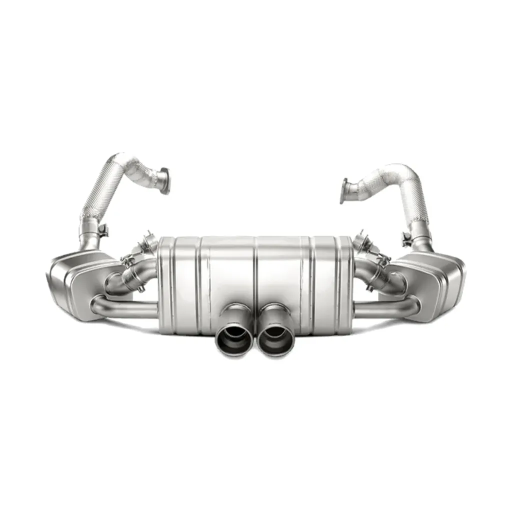 Escape Slip-On Line Akrapovič de titanio para Porsche Boxster 981