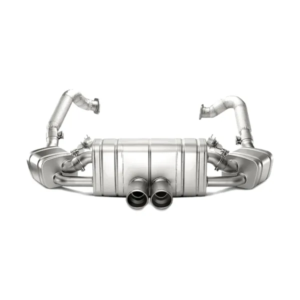 Escape Slip-On Line Akrapovič de titanio para Porsche Boxster 981