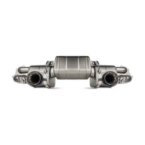 Escape Slip-On Race Line Akrapovič de titanio para Porsche Boxster 718